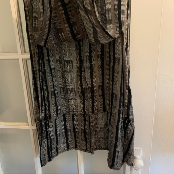 Ethnic boho artisanal maxi skirt - size 6 - Picture 4 of 11